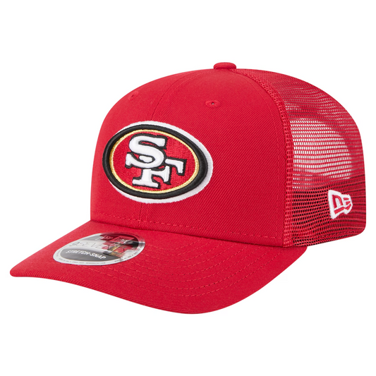SAN FRANCISCO 49ERS TEAM COLLECTION 9SEVENTY STRETCH SNAP ADJUSTABLE HAT - RED