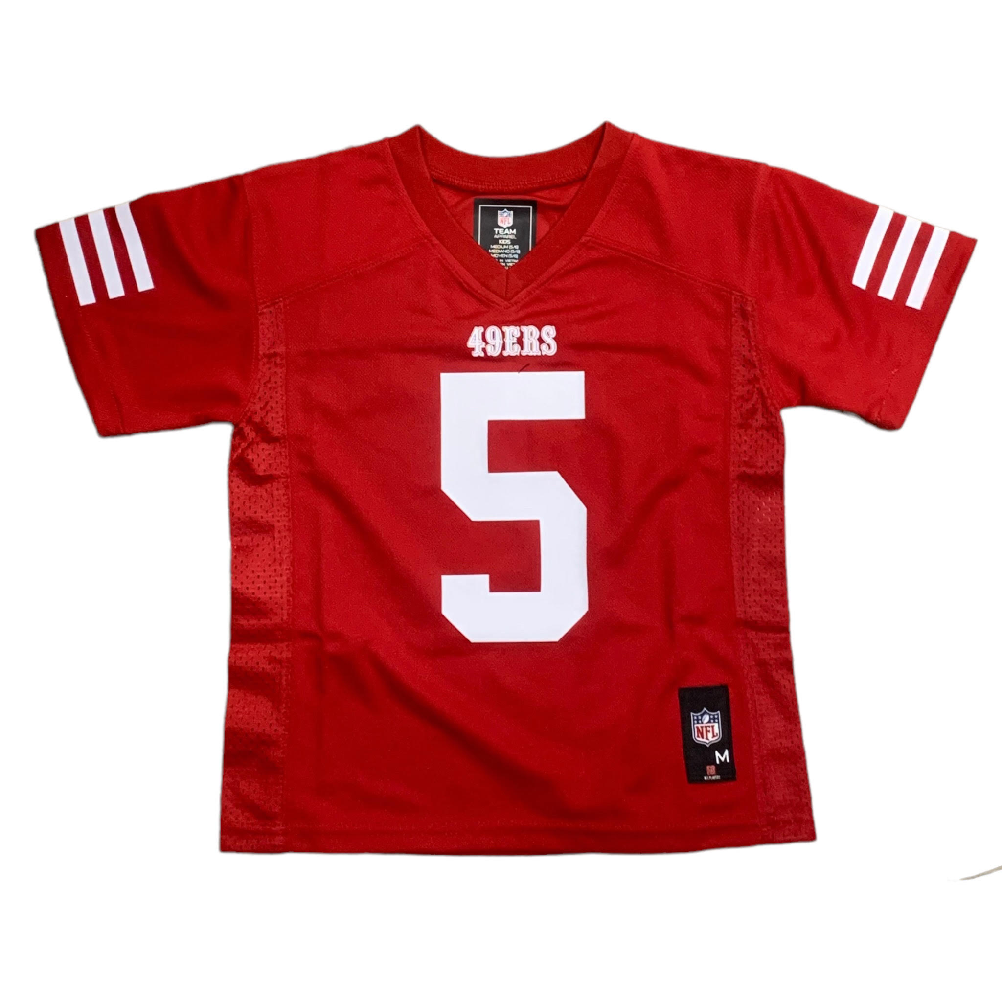 San Francisco 49ers Trey Lance Toddler Mid Tier Jersey Red / 4T
