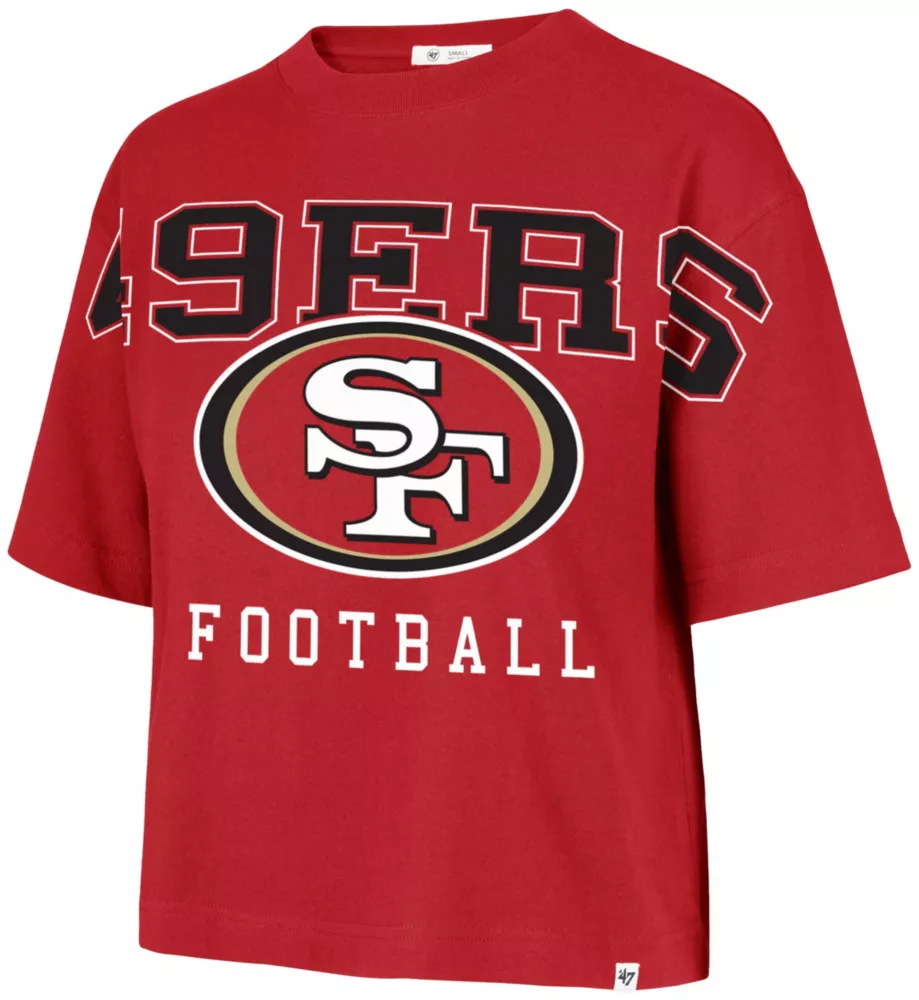 SAN FRANCISCO 49ERS WOMEN'S '47 BRAND OUTREACH CITY T-SHIRT - RED