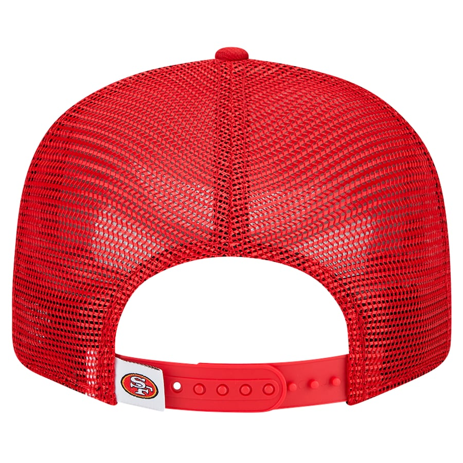 SAN FRANCISCO 49ERS YOUTH EVERGREEN TRUCKER 9FIFTY SNAPBACK - RED