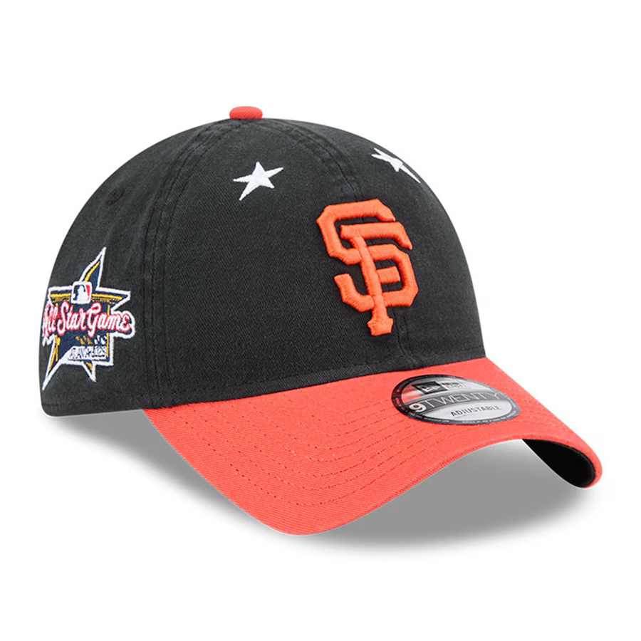 SAN FRANCISCO GIANTS 2025 MLB ALL-STAR GAME 9TWENTY ADJUSTABLE HAT - BLACK/ORANGE