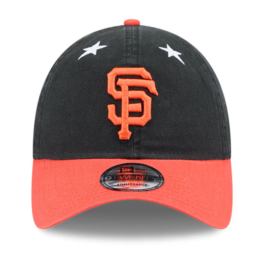 SAN FRANCISCO GIANTS 2025 MLB ALL-STAR GAME 9TWENTY ADJUSTABLE HAT - BLACK/ORANGE