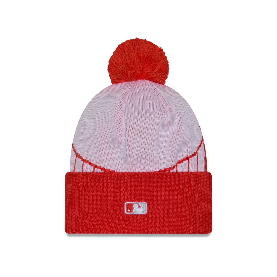 SAN FRANCISCO GIANTS CITY CONNECT CUFFED KNIT BEANIE WITH POM