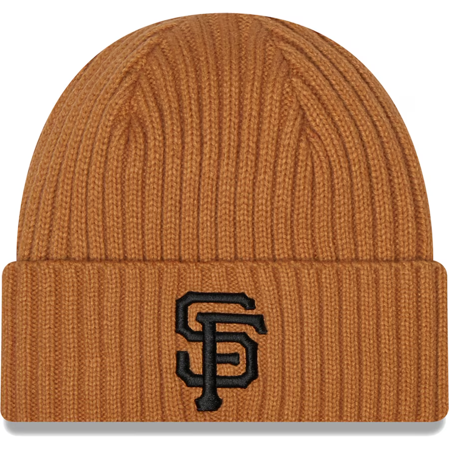 SAN FRANCISCO GIANTS CORE CLASSIC KNIT BEANIE - TAN