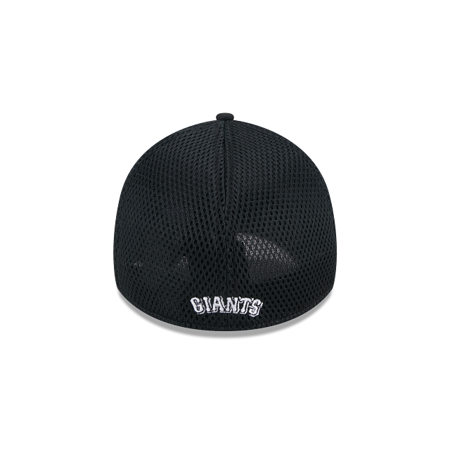 SAN FRANCISCO GIANTS EVERGREEN NEO 39THIRTY FLEX FIT HAT - BLACK/WHITE
