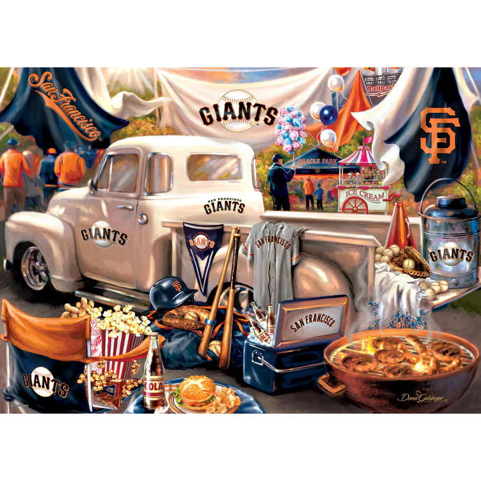 SAN FRANCISCO GIANTS GAMEDAY 1000 PIECE JIGSAW PUZZLE
