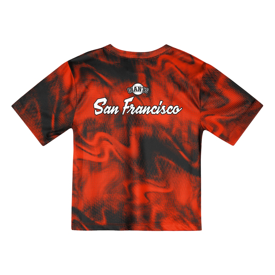 SAN FRANCISCO GIANTS KIDS PINCH HITTER INFIELDER T-SHIRT & SHORTS SET