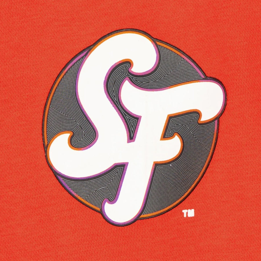 SAN FRANCISCO GIANTS MEN'S 2025 MLB CITY CONNECT PULLOVER HOODED SWEATSHIRT - ORANGE