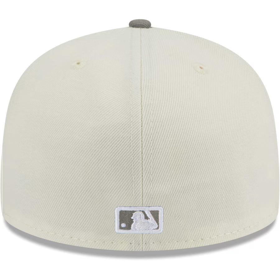 SAN FRANCISCO GIANTS TWO-TONE COLOR PACK 59FIFTY FITTED HAT - STONE/GRAY