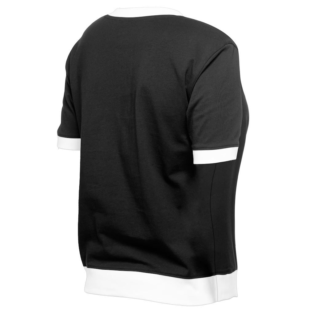 SAN FRANCISCO GIANTS WOMEN'S 2025 MLB CITY CONNECT RHINESTONE V-NECK T-SHIRT - BLACK
