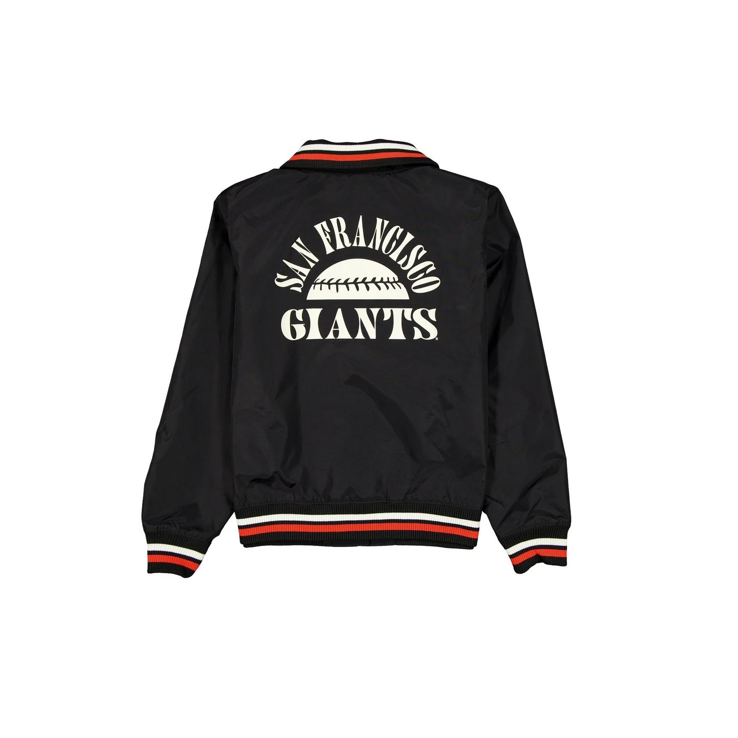 SAN FRANCISCO GIANTS WOMEN'S THROWBACK JACKET - BLACK