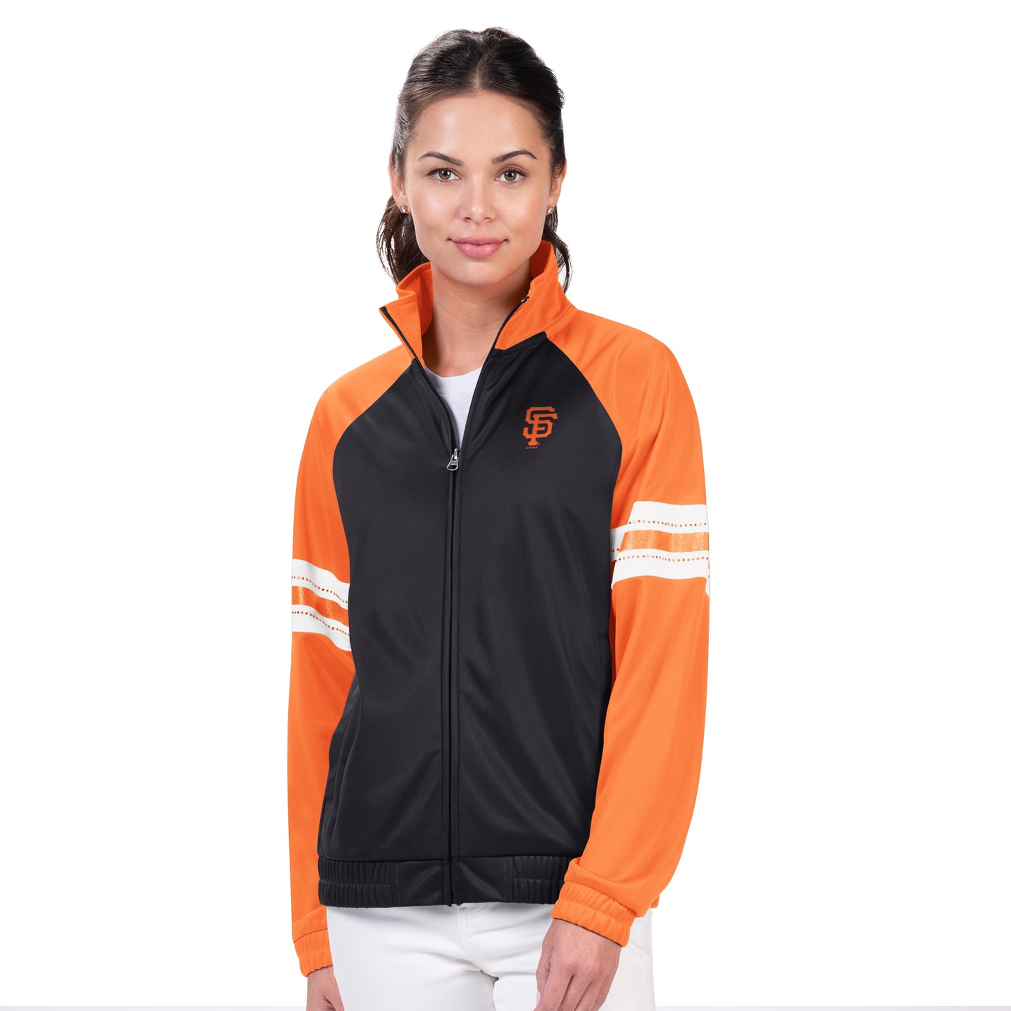 SAN FRANCISCO GIANTS WOMEN'S MAIN PLAYER TRACK JACKET