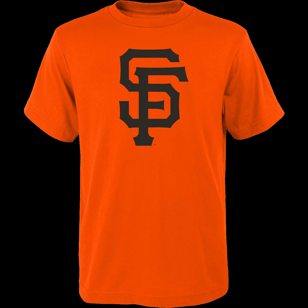 SAN FRANCISCO GIANTS YOUTH PRIMARY LOGO T SHIRT ORANGE JR S SPORTS