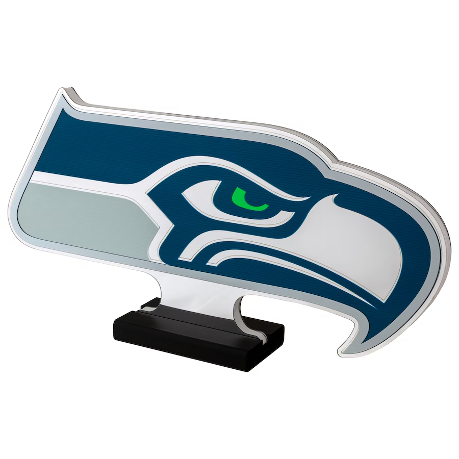 SEATTLE SEAHAWKS LED INFINITY LOGO LIGHT
