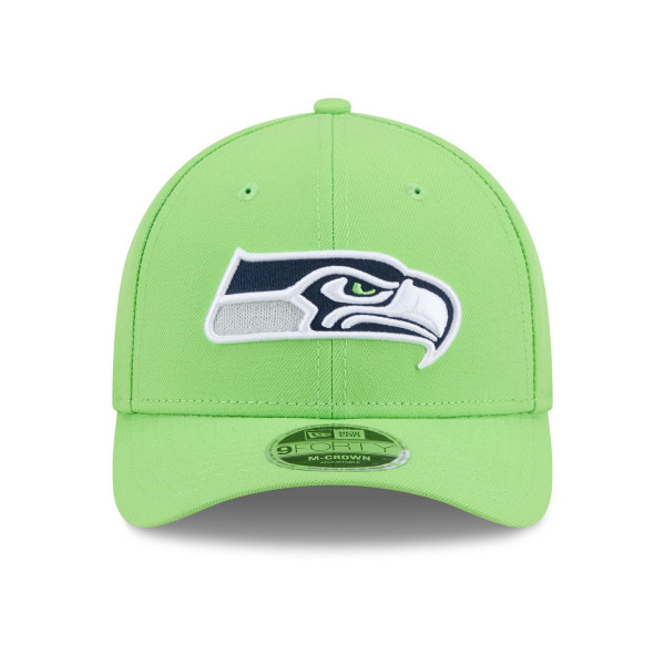 SEATTLE SEAHAWKS TEAM COLLECTION 9FORTY M-CROWN SNAPBACK ADJUSTABLE HAT - GREEN