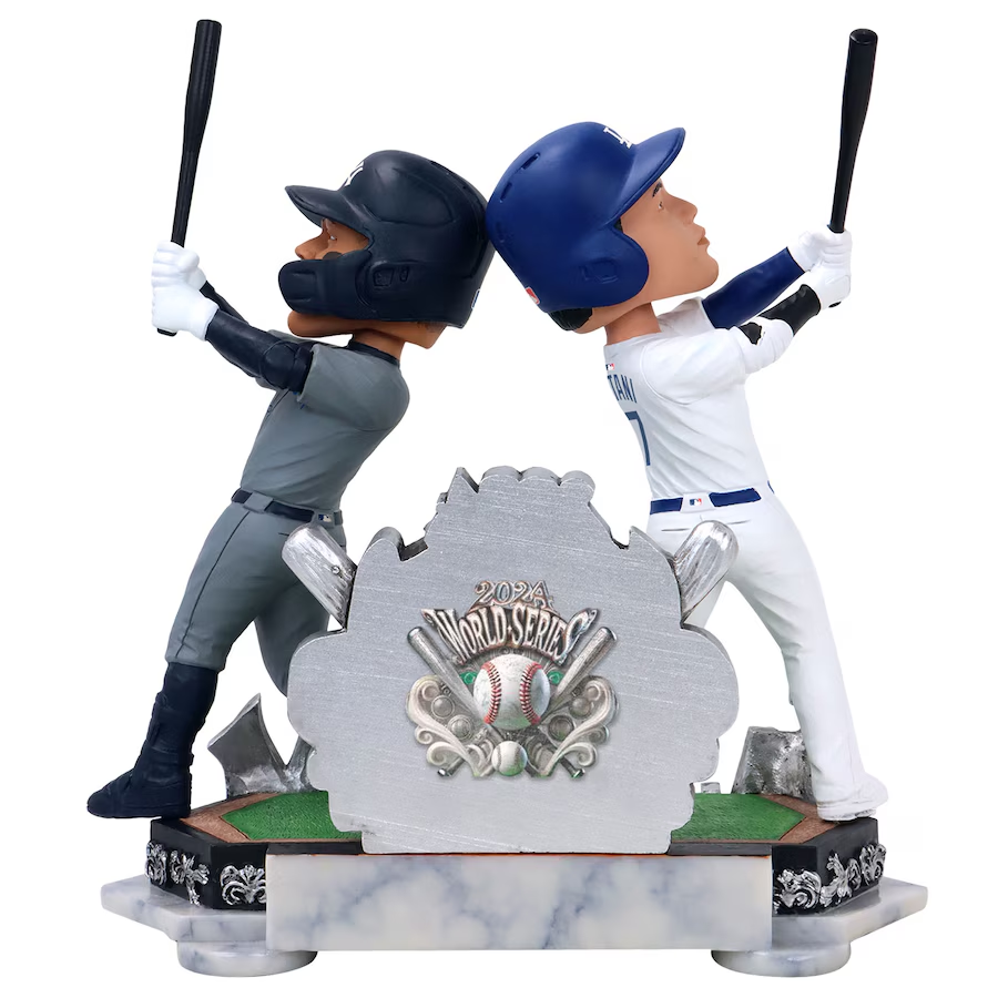 SHOHEI OHTANI VS. AARON JUDGE 2024 WORLD SERIES MATCHUP DUAL BATTLE BOBBLEHEAD SET