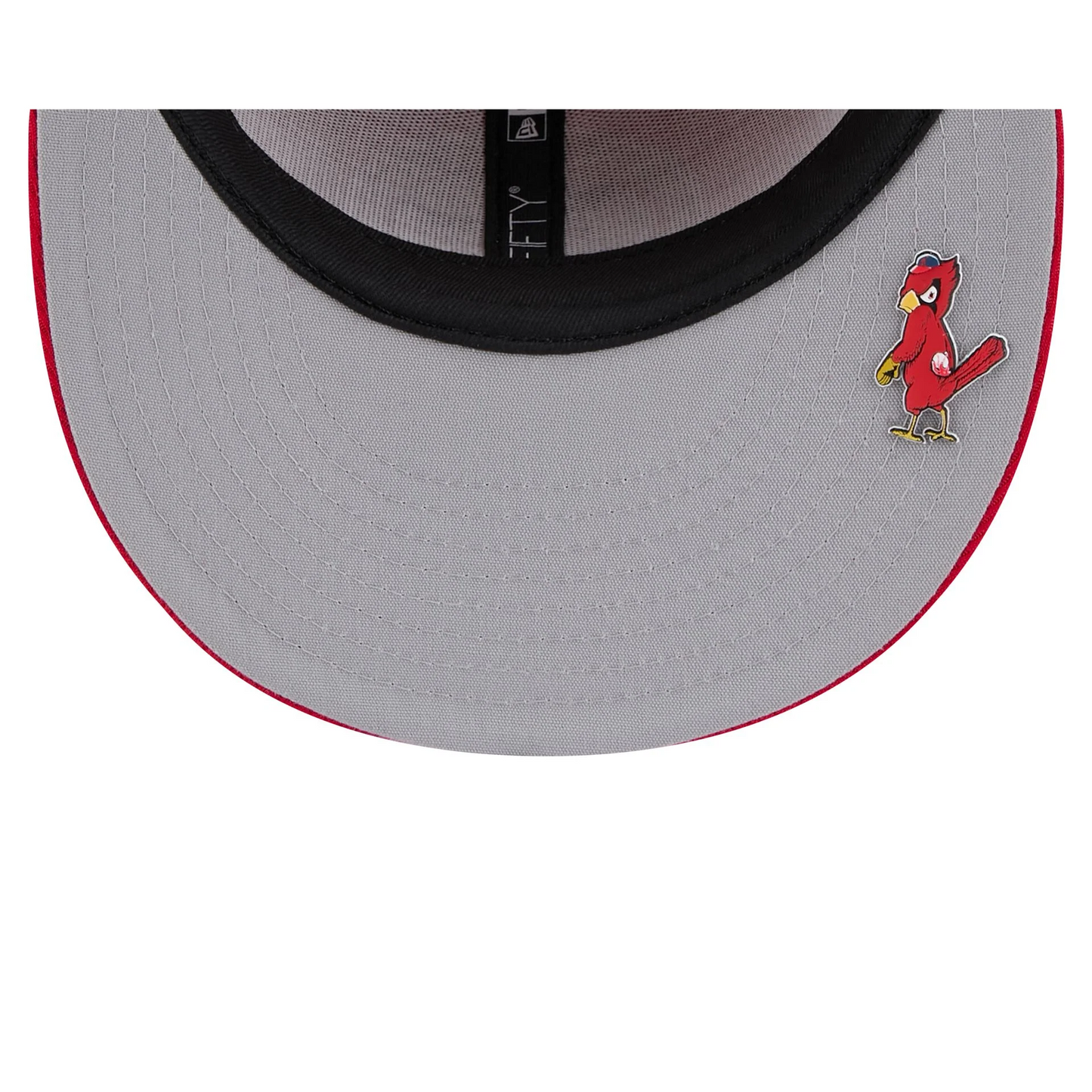 ST.LOUIS CARDINALS 2025 MLB CLUBHOUSE ALTERNATE 9FIFTY SNAPBACK HAT - RED