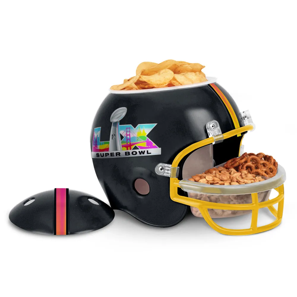 american football nfl snack helmet SUPER BOWL LX SNACK HELMET