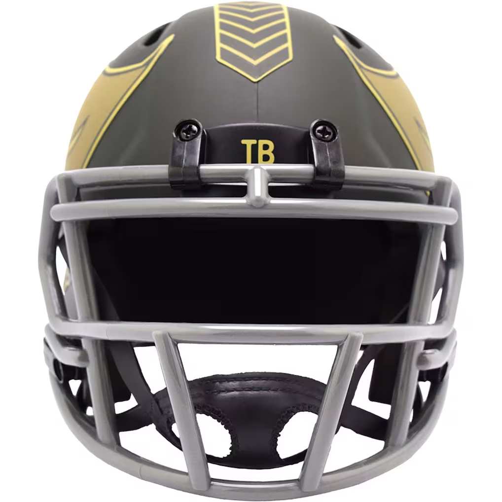 TAMPA BAY BUCCANEERS 2025 NFL SALUTE TO SERVICE RIDDELL SPEED MINI HELMET