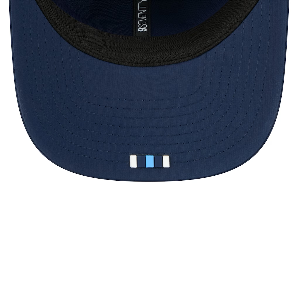 TENNESSEE TITANS 2025 NFL SIDELINE 9SEVENTY STRETCH-SNAP ADJUSTABLE HAT - NAVY