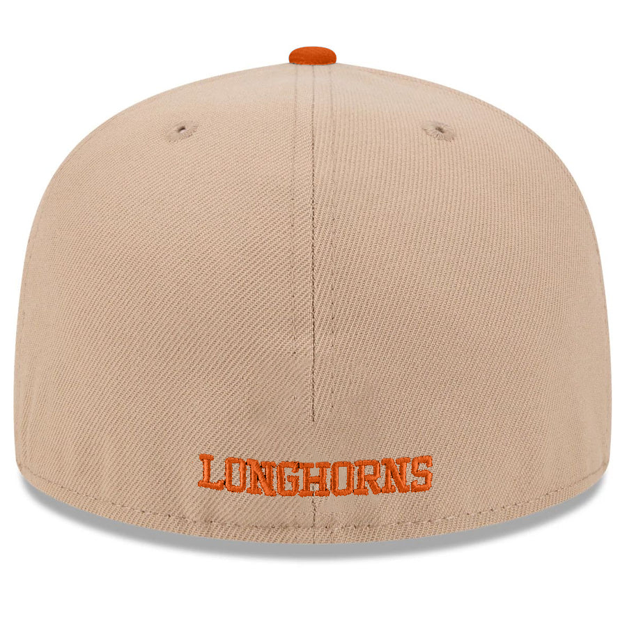 TEXAS LONGHORNS TWO-TONE EVERGREEN BASIC 59FIFTY FITTED HAT