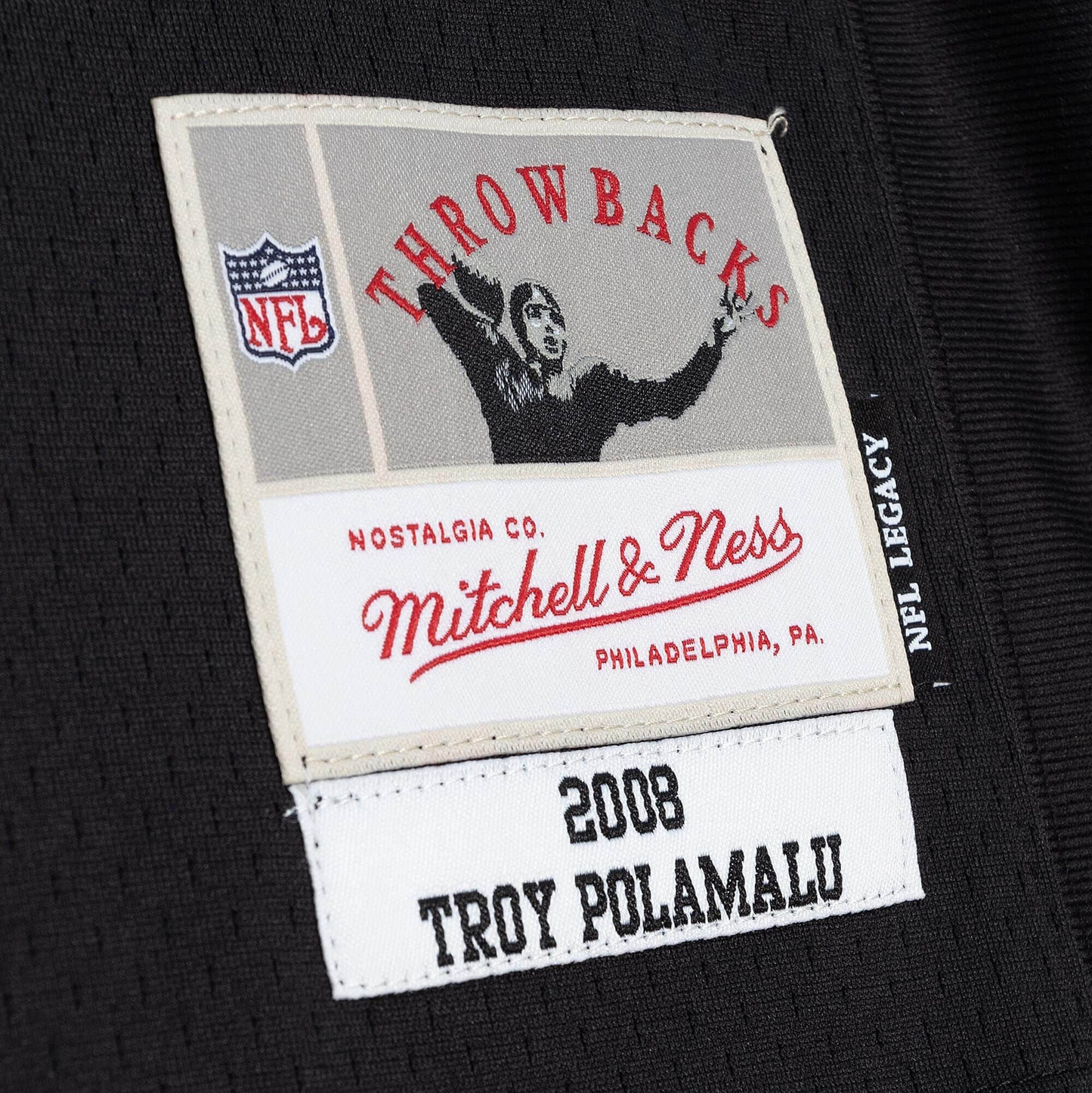 TROY POLAMALU YOUTH MITCHELL & NESS LEGACY JERSEY