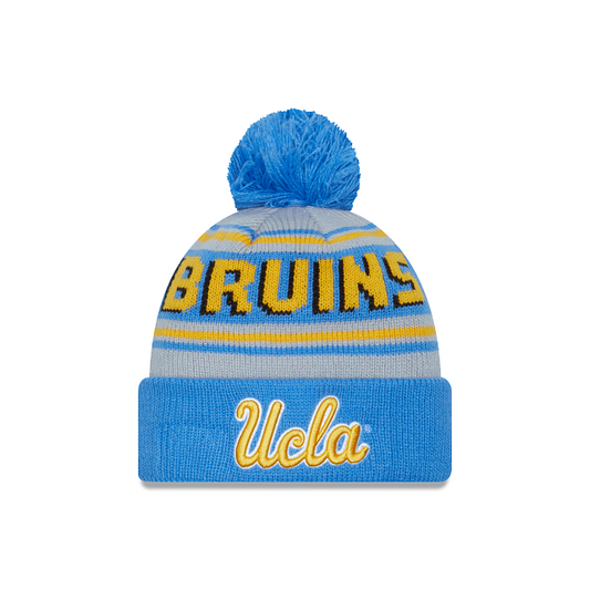 UCLA BRUINS EVERGREEN POM CUFFED KNIT