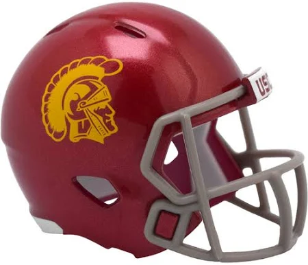 USC TROJANS RIDDELL POCKET PRO SPEED HELMET