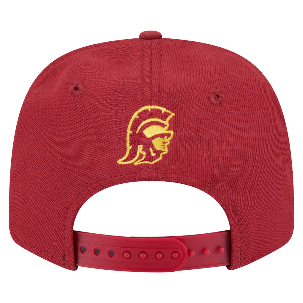 USC TROJANS TEAM COLLECTIVE 9SEVENTY STRETCH-SNAP ADJUSTABLE HAT - RED