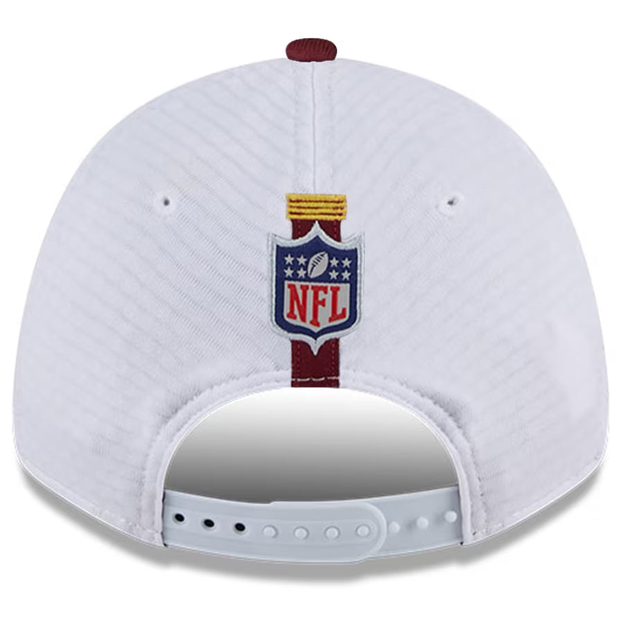 WASHINGTON COMMANDERS 2024 NFL TRAINING CAMP 9FORTY-STRETCH SNAP HAT - WHITE