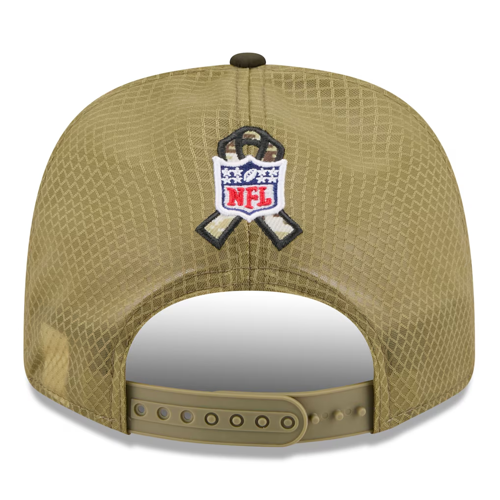 WASHINGTON COMMANDERS 2025 NFL SALUTE TO SERVICE 9SEVENTY ADJUSTABLE HAT - GREEN