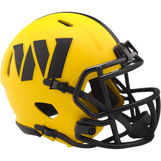 WASHINGTON COMMANDERS RIDDELL MINI SPEED HELMET - RAVE