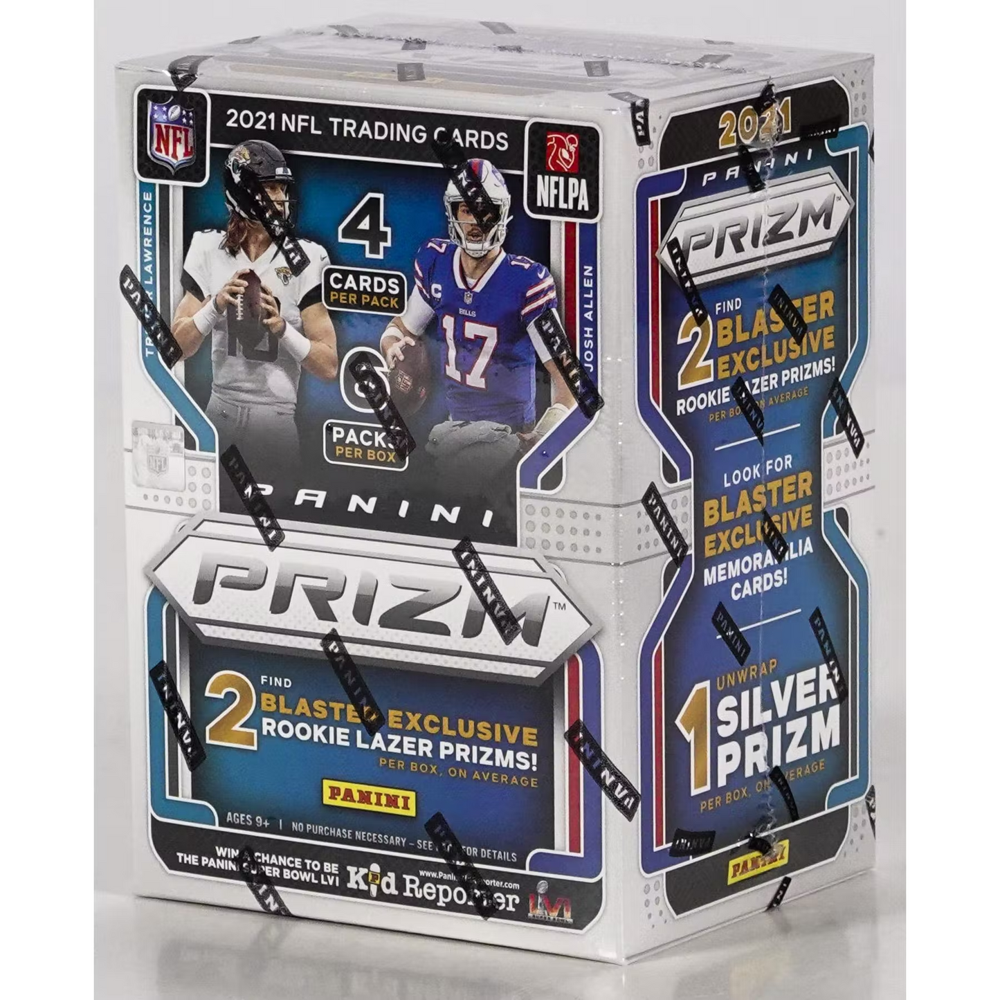 2021 NFL PANINI PRIZM 6-PACK LAZER BLASTER BOX