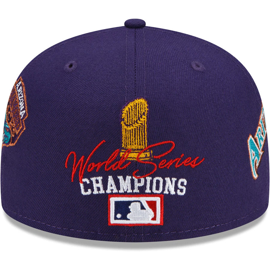 ARIZONA DIAMONDBACKS COUNT THE RINGS 59FIFTY FITTED
