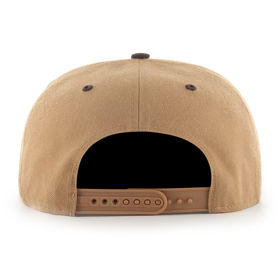 ATLANTA BRAVES 47' GORRA CAPITÁN SNAPBACK - CAMEL