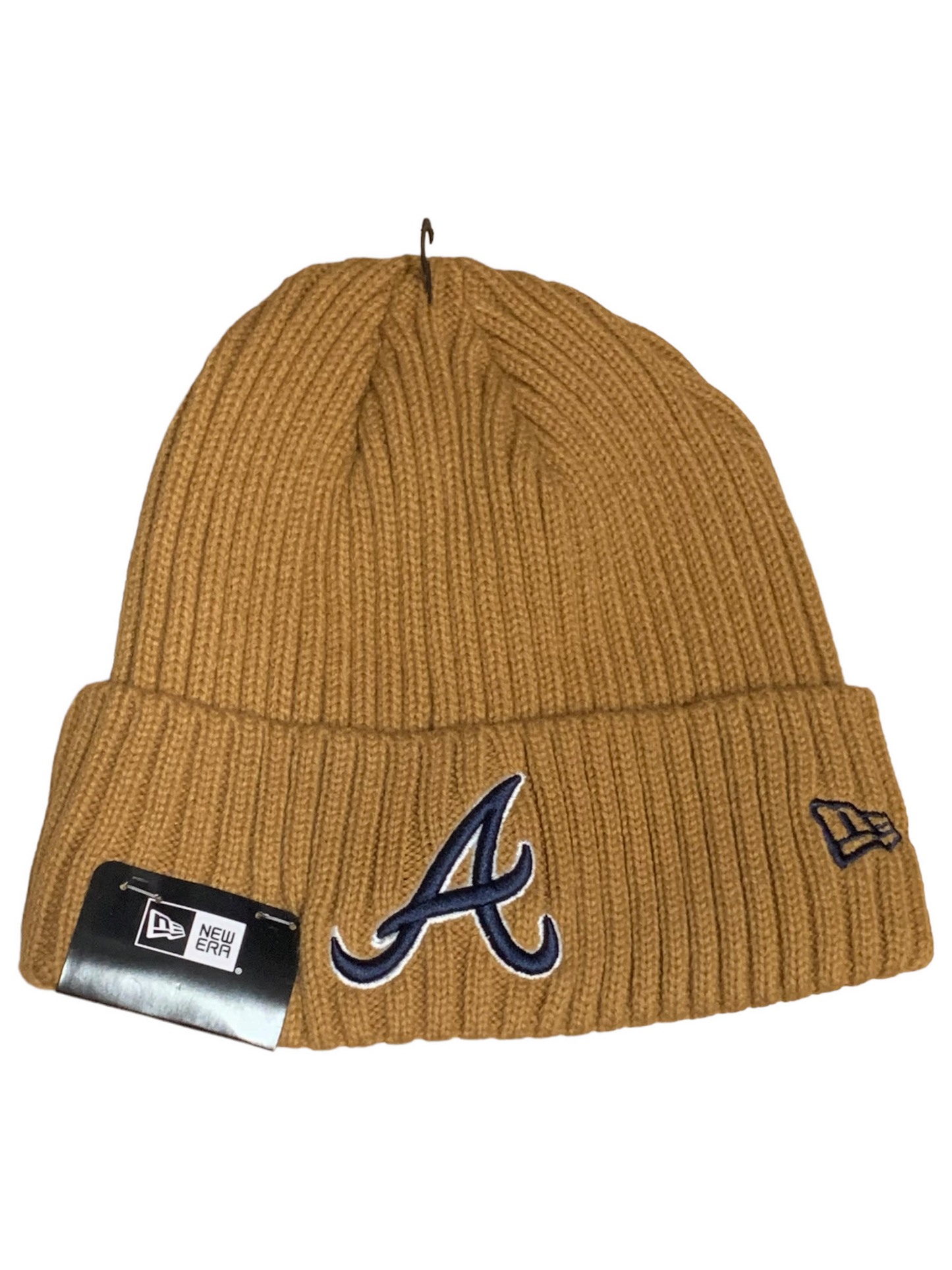 ATLANTA BRAVES CORE CLASSIC KNIT BEANIE - TAN