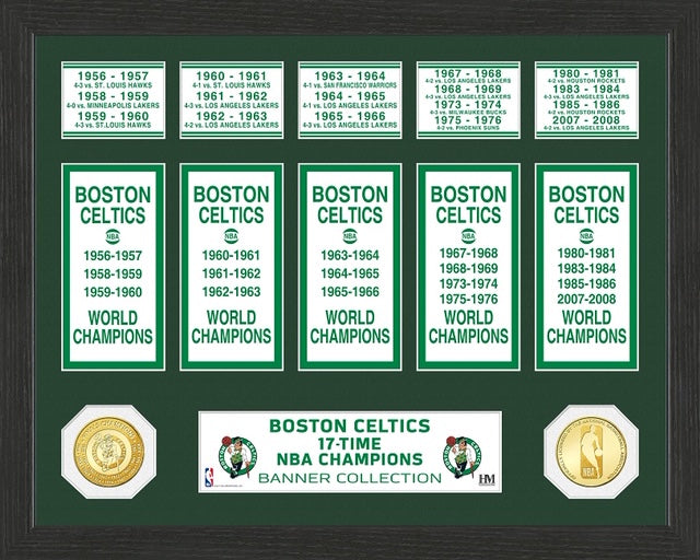boston celtics championship banners