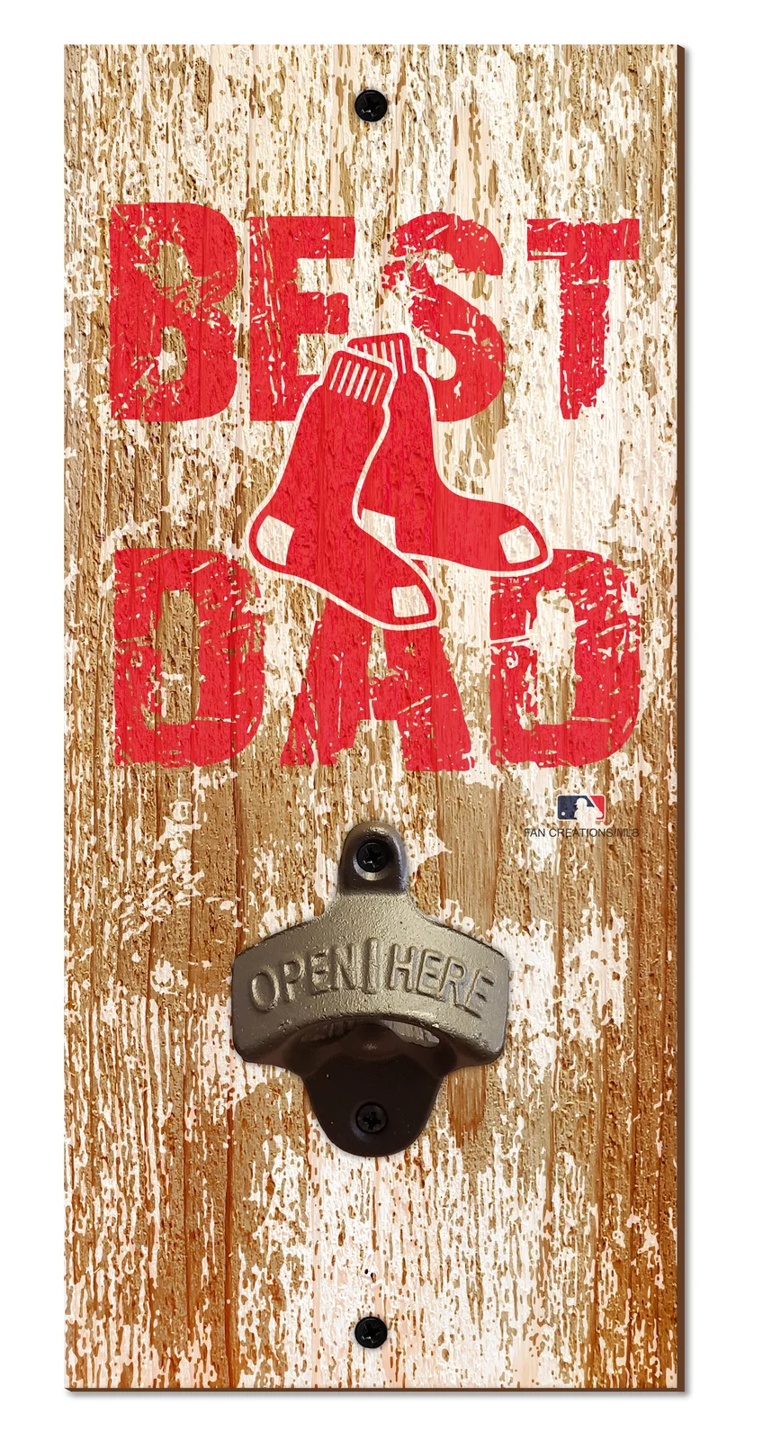 BOSTON RED SOX BEST DAD BOTTLE OPENER