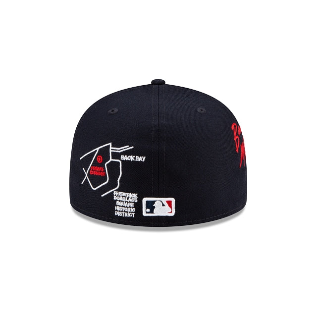 BOSTON RED SOX CITY TRANSIT 59FIFTY FITTED