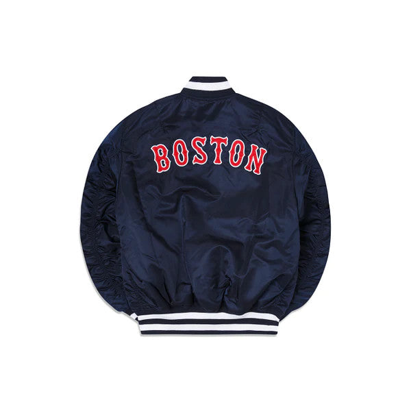 CHAQUETA BOMBER REVERSIBLE ALPHA INDUSTRIES DE BOSTON RED SOX PARA HOMBRE