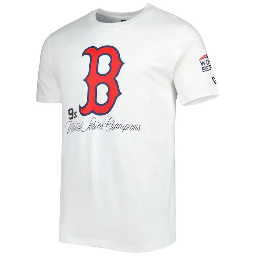 BOSTON RED SOX MEN'S HISTORIC CHAMPS TEE - WHITE