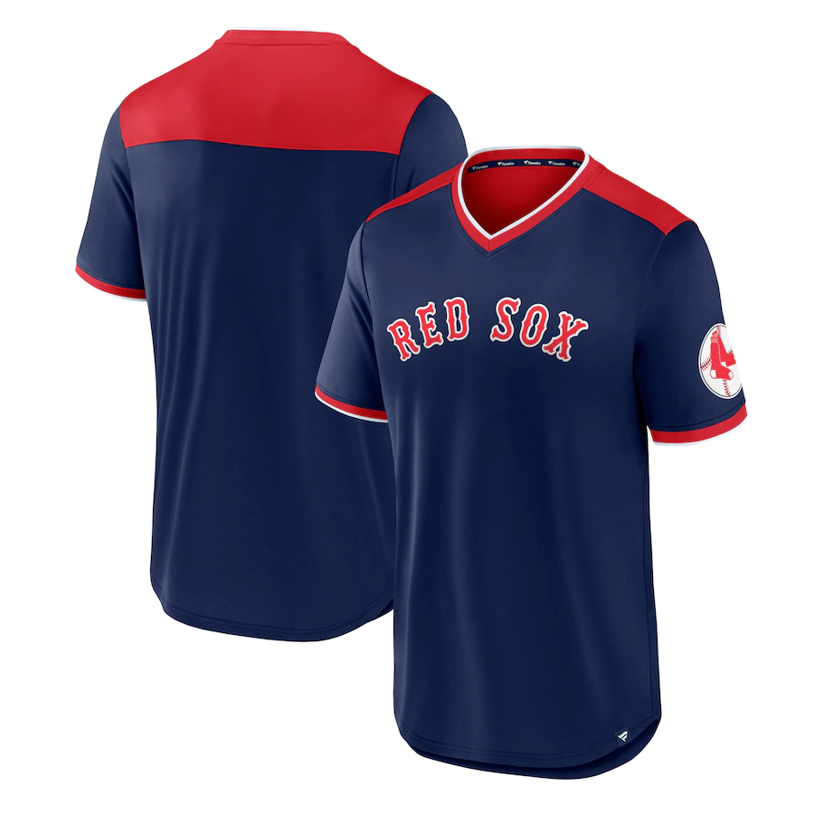 Camiseta Béisbol Hombre MLB Fielder Jersey Boston Red Sox Roja/Azul