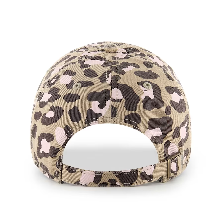 BOSTON RED SOX WOMEN'S 47 BRAND ADJUSTABLE CLEAN UP HAT - KHAKI BAGHEERA