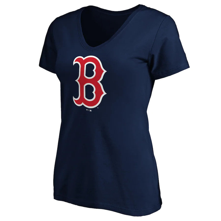 CAMISETA LOGO OFICIAL DE MUJER BOSTON RED SOX