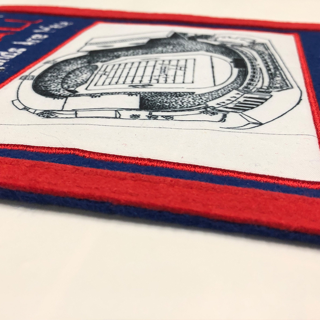 BUFFALO BILLS STADIUM EVOLUTION BANNER