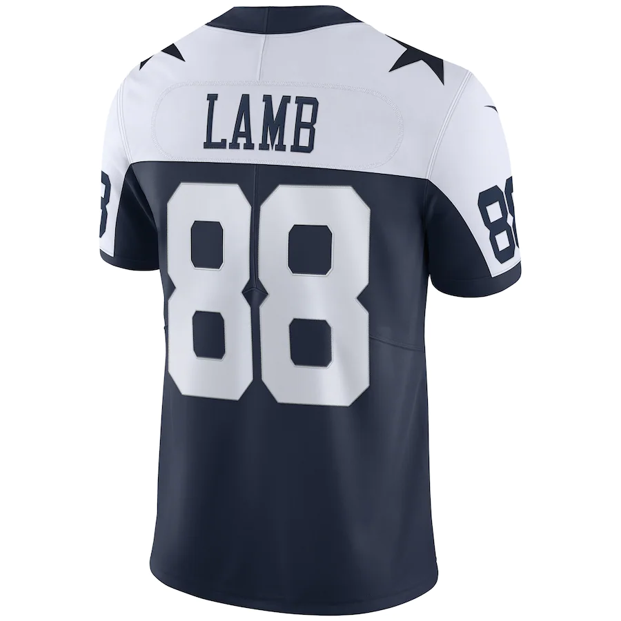 DALLAS COWBOYS MENS CEEDEE LAMB VAPOR LIMITED NIKE JERSEY - THROWBACK