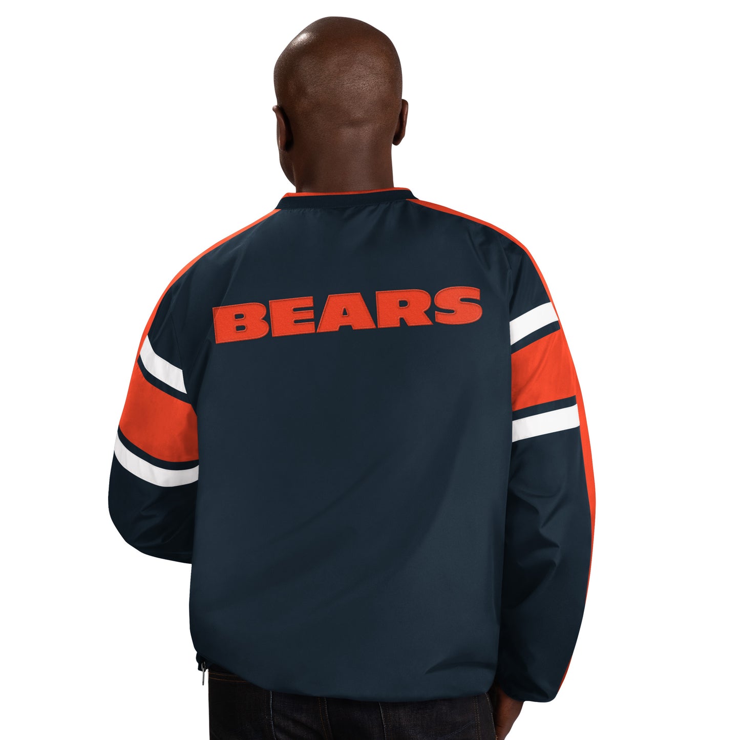 CHICAGO BEARS MEN'S SWING ROUTE WINDBREAKER JACKET