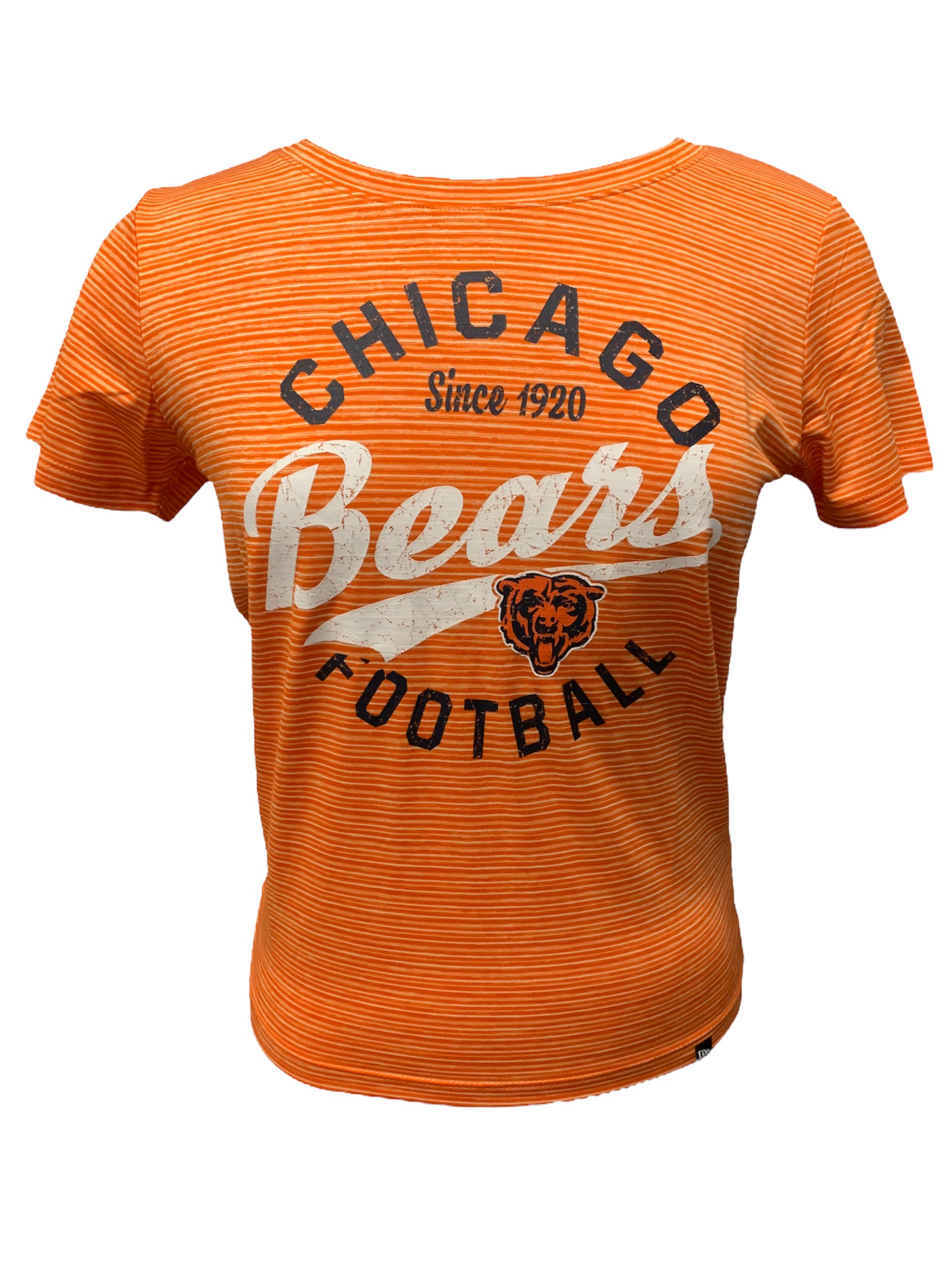 New Era Chicago Bears Women's Distressed Line Tee 22 / S