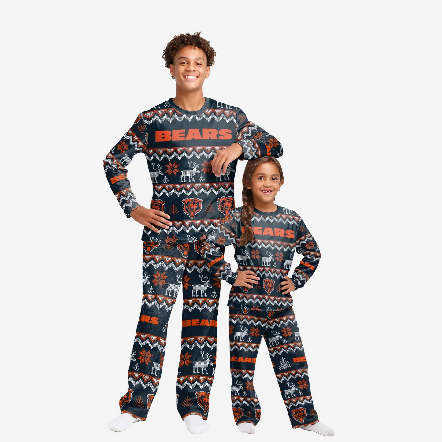 CHICAGO BEARS YOUTH ALL OVER PRINT PAJAMAS