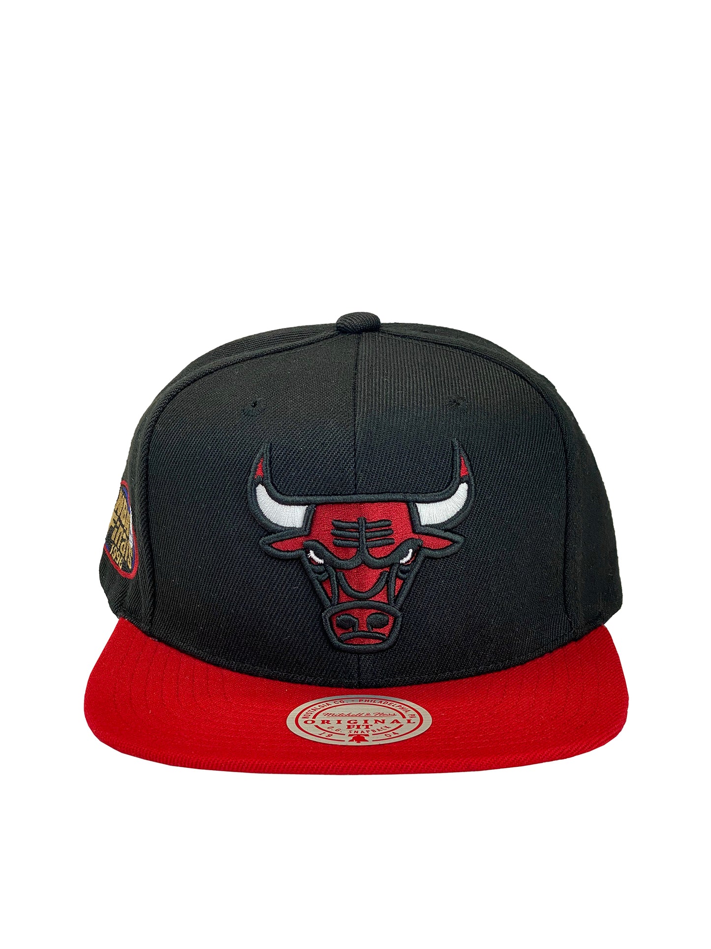 CHICAGO BULLS 1996 FINALS PATCH SNAPBACK